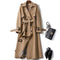 Elegant trenchcoat til kvinder - perfekt til efteråret, tidløs og let
