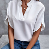Vivien – Blouse légère drapée pour femme