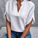 Vivien – Blouse légère drapée pour femme