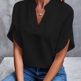 Vivien – Blouse légère drapée pour femme