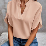 Vivien – Blouse légère drapée pour femme