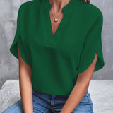 Vivien – Blouse légère drapée pour femme