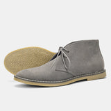 Bottes désert en daim vintage pour hommes