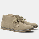 Bottes désert en daim vintage pour hommes