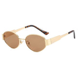 Vintage Sunglasses with Refined Frame