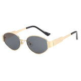 Vintage Sunglasses with Refined Frame