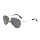 Ochelari de soare aviator polarizați cu protecție UV400 - cadru metalic ușor