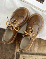 Women's Wide Square Toe Oxford Shoes