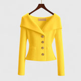 Pull tricoté femme à épaules dénudées