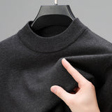 Variant image for Cashmere Elegance Men's Sweater – Luxurious Comfort, Elegant Hem-19