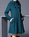 Aria | Elegante cappotto di lana con cappuccio