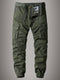 Pantalones jogger Paweł Cargo para hombre – Pantalón elegante con múltiples bolsillos bordados