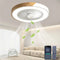 Lampe pour ventilateur de plafond - Éclairage LED silencieux avec ventilateur et télécommande
