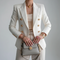 Sacou tailleur pentru femei, cu stil casual-elegant modern