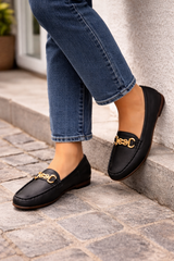 Dam Loafers Kedjedetalj Slip-on 3