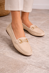 Dam Loafers Kedjedetalj Slip-on 7
