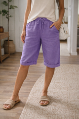 Dam Shorts Justerbar Dragsko Knälånga 5