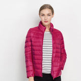 Women's Lightweight Waterproof Spring Puffer Jacket