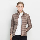 Women's Lightweight Waterproof Spring Puffer Jacket