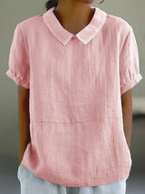 Chemise élégante en coton