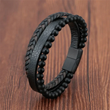 Bracelet anti-anxiété en pierre naturelle apaisante