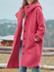 Cardigan flatteur pour femmes avec boutons Veste midi d'hiver