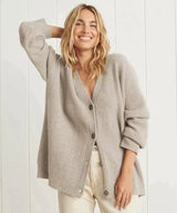 Variant image for Luxe Black Cashmere Cardigan – 100% Cashmere, Elegant Women's Jumper-1