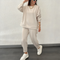 Χαλαρή oversized ρετρό φόρμα για γυναίκες | Φθινοπωρινή χαλαρή γραμμή