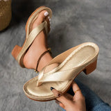 Livia – Ορθοπεδικά Γυναικεία Πέδιλα Slip On με Τακούνι