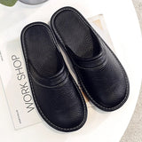 Variant image for Xavier | Mens Leather Slippers – Ergonomic Comfort-12