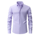 Premium Men's Wrinkle-Free Stretch Formal Shirt