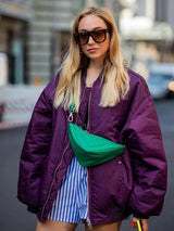 Calantha - Womens Oversized Bomber Jacket