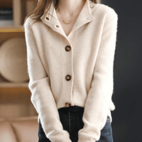Anya – Women’s Cashmere Cardigan with Comfortable Fit