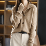 Anya – Women’s Cashmere Cardigan with Comfortable Fit