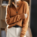 Anya – Women’s Cashmere Cardigan with Comfortable Fit