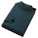 Image of Men's Mock Neck Regular Fit Sweater