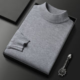 Image of Men's Mock Neck Regular Fit Sweater