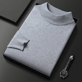 Image of Men's Mock Neck Regular Fit Sweater