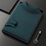 Image of Men's Mock Neck Regular Fit Sweater