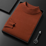 Image of Men's Mock Neck Regular Fit Sweater