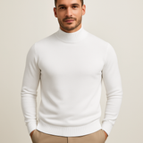 Image of Men's Turtleneck Fitted Sweater