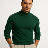 Image of Men's Turtleneck Fitted Sweater