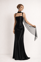 Miss | Jurk Dames Maxi Elegant - Polyester - Miss Madera