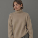 Liora – Oversized-Kaschmir-Rollkragenpullover für Damen