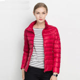 Women's Lightweight Waterproof Spring Puffer Jacket