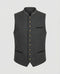 Gilet grigio tradizionale elegante da uomo