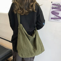 Women’s Canvas Shoulder Bag - Everyday Functional Design