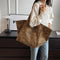Oversize dame-tote taske - Rummelig hverdags taske Panter