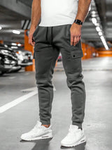 Torvian - Men Jogging Trousers With Turn Pocket