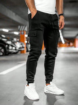 Torvian - Men Jogging Trousers With Turn Pocket